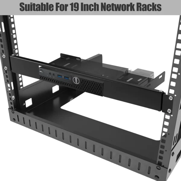 Dell OptiPlex MFF Mini PC Rack Mount - 1U Server Shelf